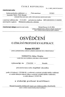 Profesionální montáž fotovoltaických elektráren – ARAS STAR - 4