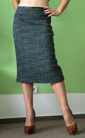 Nová zimní pouzdrová sukně H&M vel.38/40 - 4