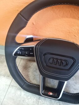 AUDI VOLANT - SPORTOVY S LOGOM S + AIRBAG + RS PADLA - 4