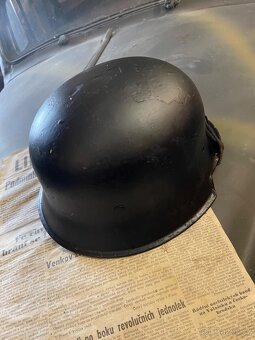 Německá přilba M34, wehrmacht, luftschutz, policie - 4