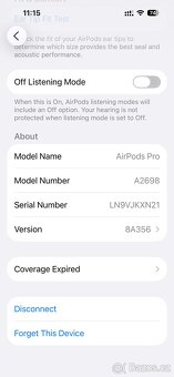Apple AirPods Pro (2. gen) – plně funkční, kompletní balení - 4