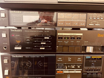 Technics midi sestava SU5A.ST8,RS6,SL-Q5,SL-PJ1,SB-X300A - 4