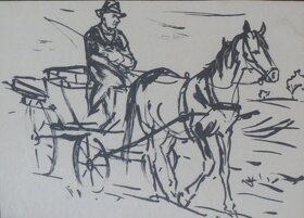 Sedláček Vojtěch / 3 x koňský motiv - 4