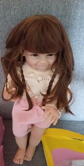 Nová realistická panenka reborn vinyl - 4