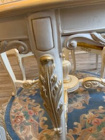 Prodám italský stůl a 4 židle od New Design Porte. - 4