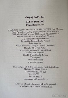 Ruský doping-Případ Rodčenkov (G. Rodčenkov) - 4