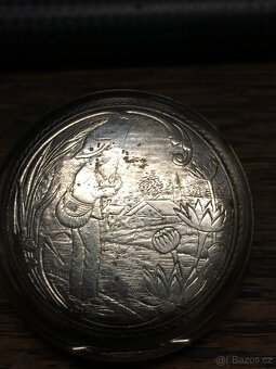 kapesní hodinky funkční rybářské - L'alouette - 4