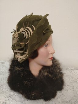 Starožitná figurína hlava - 4