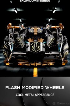 Stavebnice závodní auto Supercar - 4