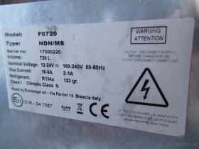 ZÁNOVNÍ AUTO LEDNIČKA EUROENGEL F0720 NDN -> 0°C - 4