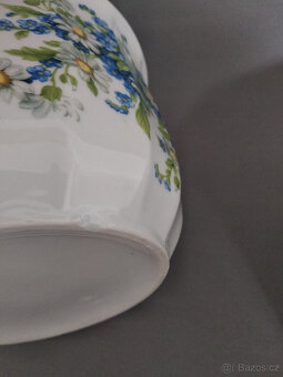 Květináče porcelánové pomněnky Secese - 4