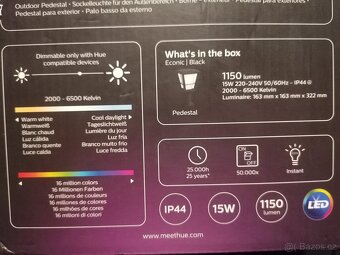 Venkovní svítidlo lampa Philips Hue Econic - 4