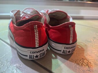 LUXUSNÍ TENISKY CONVERSE SWAROVSKI VEL.38 - 4