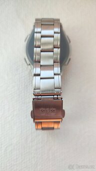 Japonské rádiem řízené hodinky Q&Q (Citizen) SOLARMATE - 4