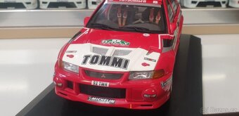 Mitsubishi Lancer evo VI 1:18 autoart rally rarita T.Makinen - 4