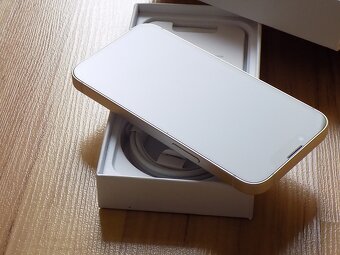 APPLE iPhone 13 mini 128GB White - ZÁRUKA - TOP STAV - 4