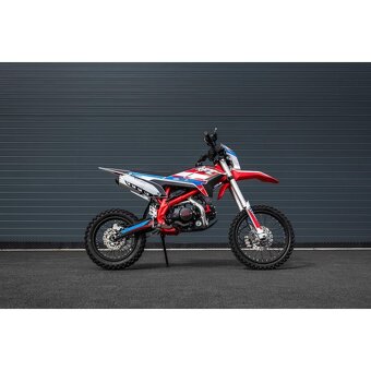 Pitbike Leramotors Thunder 125ccm, kola 17/14, červená - 4