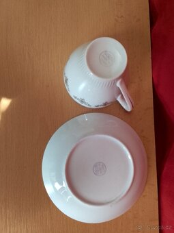 PĚKNÝ STARÝ PORCELÁNOVÝ KÁVOVÝ SERVIS - CHINA - 4