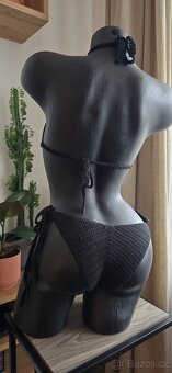 Handmade plavky s květy nové. - 4