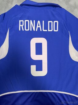 Dres Brazílie Ronaldo #9 | MS 2002 | Nike - 4