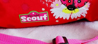DÍVČÍ NEPROMOKAVÁ SPORTOVNÍ TAŠKA - SCOUT + SOVA - 4