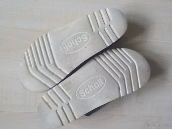 Scholl -bioprint sandale pantofle vel 38 kožene - 4