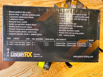 2 KAPROVÉ NAVIJÁKY GIANT FISHING BAITRUNNER LUXURY RX 6000 - 4