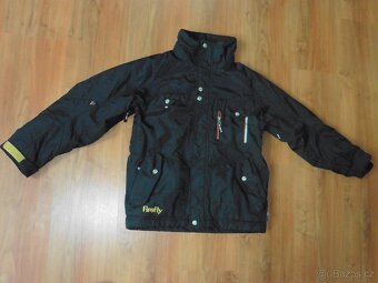 Černá zimní bunda FireFly vel. 140 cm - 4