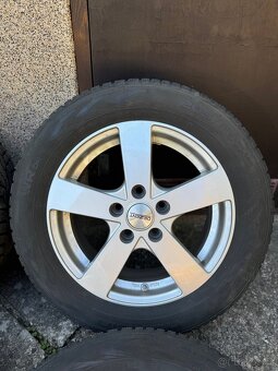 ALU DEZENT 5x114,3 pneu 205/60 r16 - 4