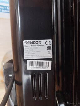 Olejový radiátor Sencor SOH 3313BK černý - 4