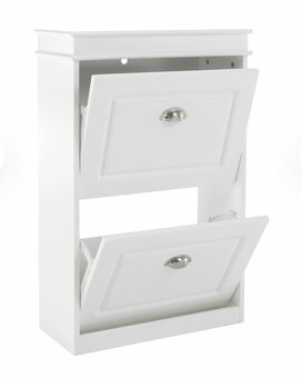 Bílý botník SLEVA - 4