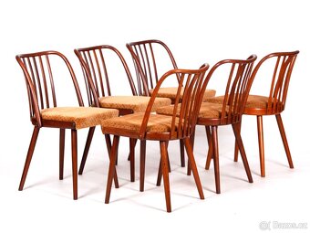 A. Šuman, 6x nově přečalouněné židle TON - 4