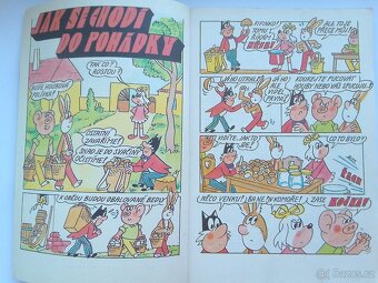 Čtyřlístek 1988 -dva příběhy v jednom vydání  - 4