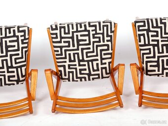 Designové jídelní židle JITONA po renovaci. - 4