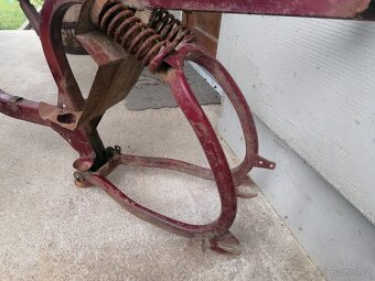 Predám rám so zadnou vidlicou na Jawa 555 - 4