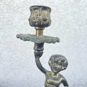 Mosazný svícen - 4