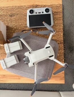 Dron Dji mini 3 pro nový RC ovladač 3x létaný - 4