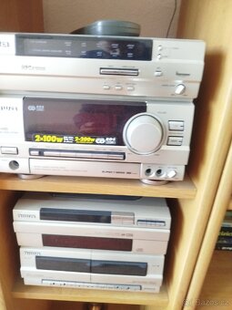 Prodám hifi věž aiwa 1 majitel doklad o koupi, retro , - 4