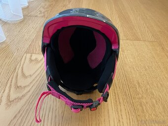 Dětská lyžařská přilba UVEX 46-51cm + brýle - 4