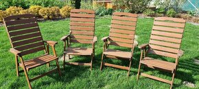 Prodám dřevěný zahradní nábytek - 4