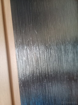 Dveře interiérové prosklené buk 70cm pravé - 4