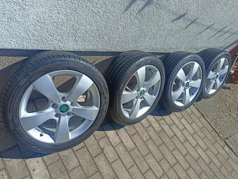 Alu kola original ŠKODA OCTAVIA II 225/45 R17 - 4