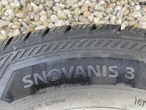 4x zimní pneu Barum Snovanis s disky, 215/75 R16 C zátěžové - 4