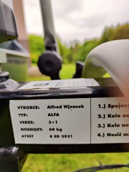 Prodám nosič kol Wjenzek alfa 3+1 - 4
