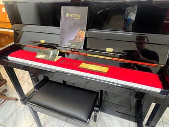 Pianino Petrof mod. 118 M1 r.v 2007 se zárukou 5 let, - 4