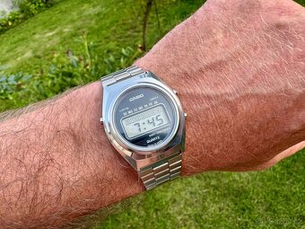 CASIO digitální hodinky, 70. léta, originál JAPAN - 4