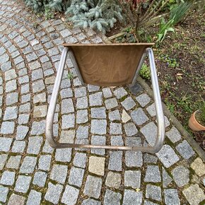 Chromovaná židle Mark Stam a chromovaná křesla - 4