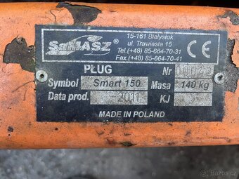 Radlice-sněžný pluh 150 cm - 4