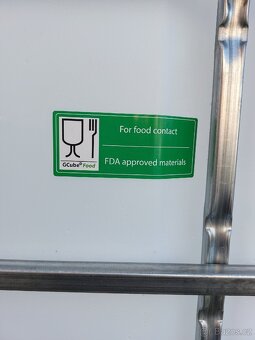 IBC 1000L kontejner od potravin - 4