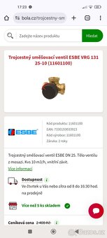 Trojcestny směšovací ventil - 4